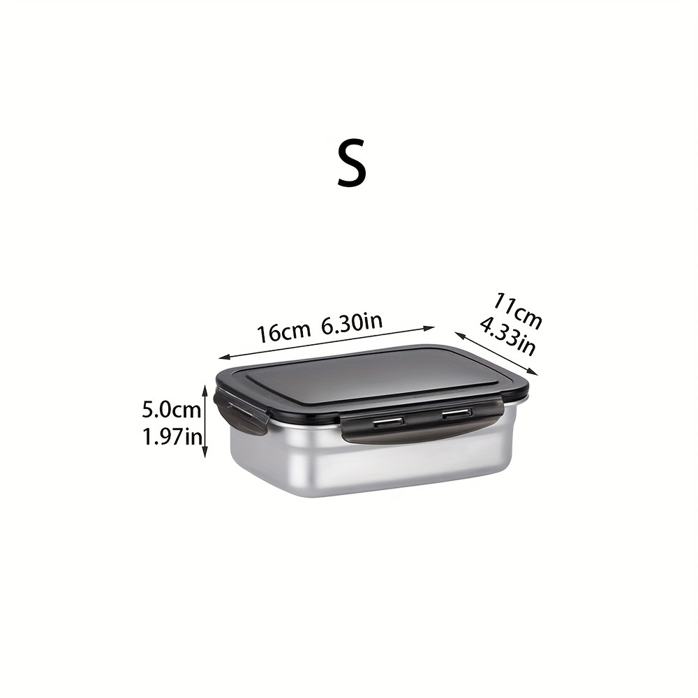 Stainless Steel Food Containers For Fridge & Freezer