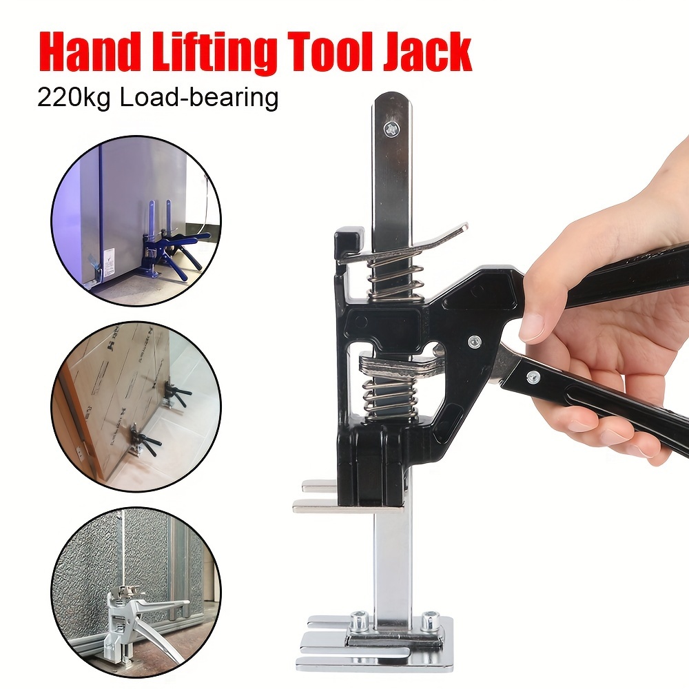 1pc Elevator Tool Labor-Saving Arm Jack, Cabinet Board Lifter, Door Panel  Drywall Lifting, Tile Height Adjuster, Hand Lifting Tool
