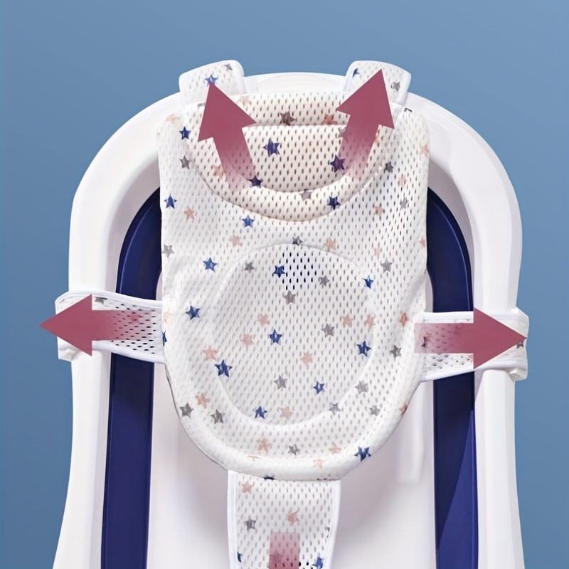 Non-Slip Baby Bath Net Holder for Safe Bathing