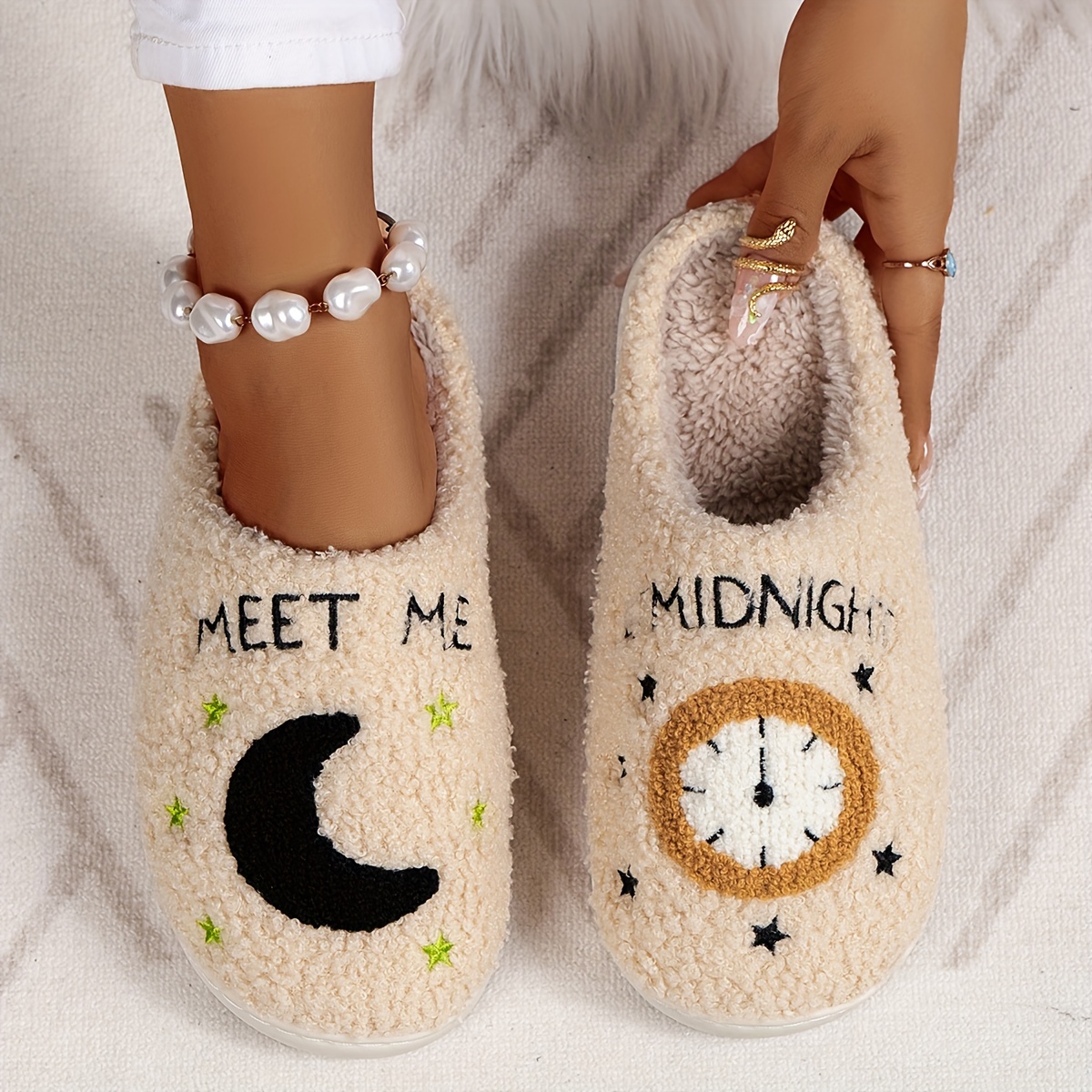 Me Time Plush Slippers