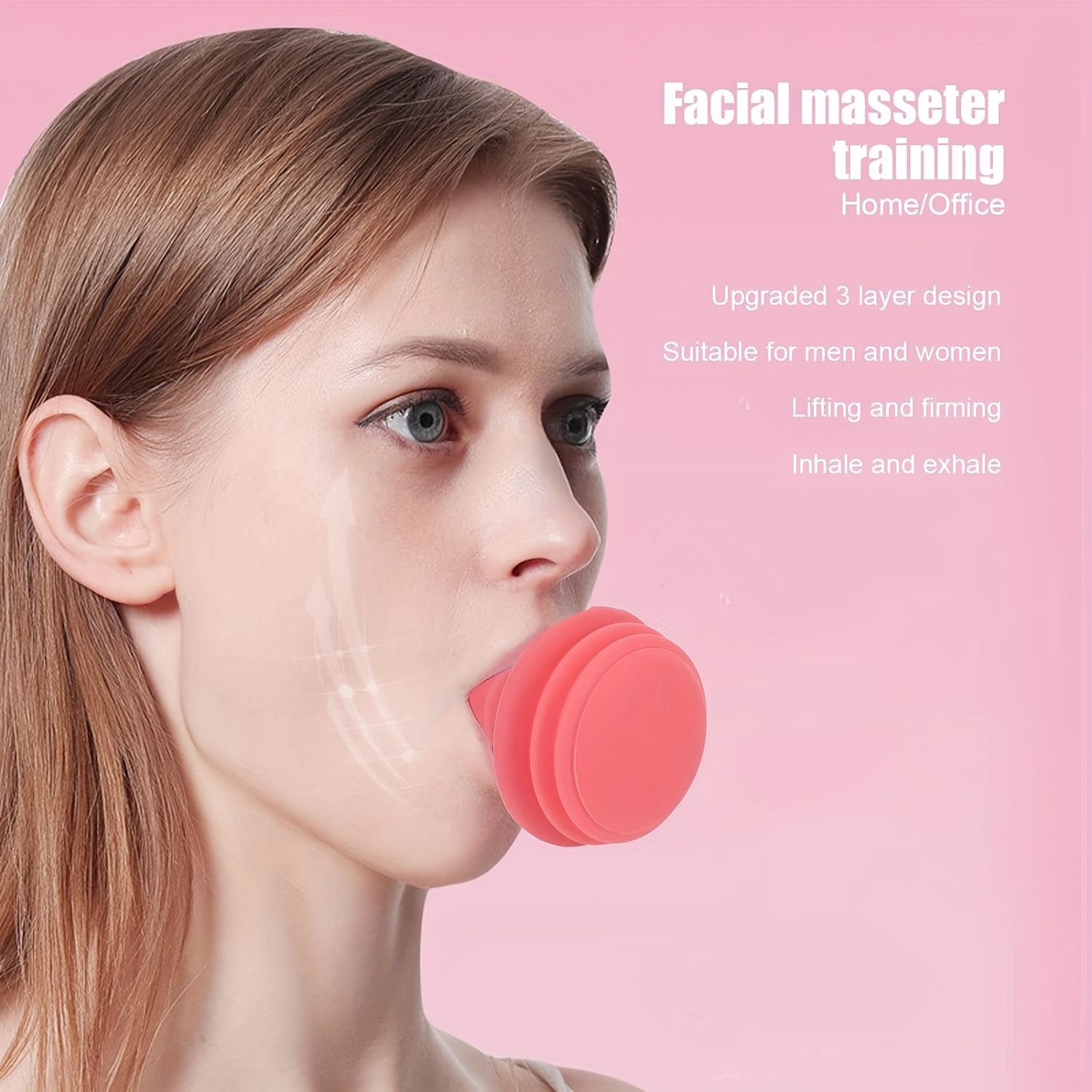 face exerciser jaw face neck toning exerciser for women portable v   skin lifting   training tool gift details 1