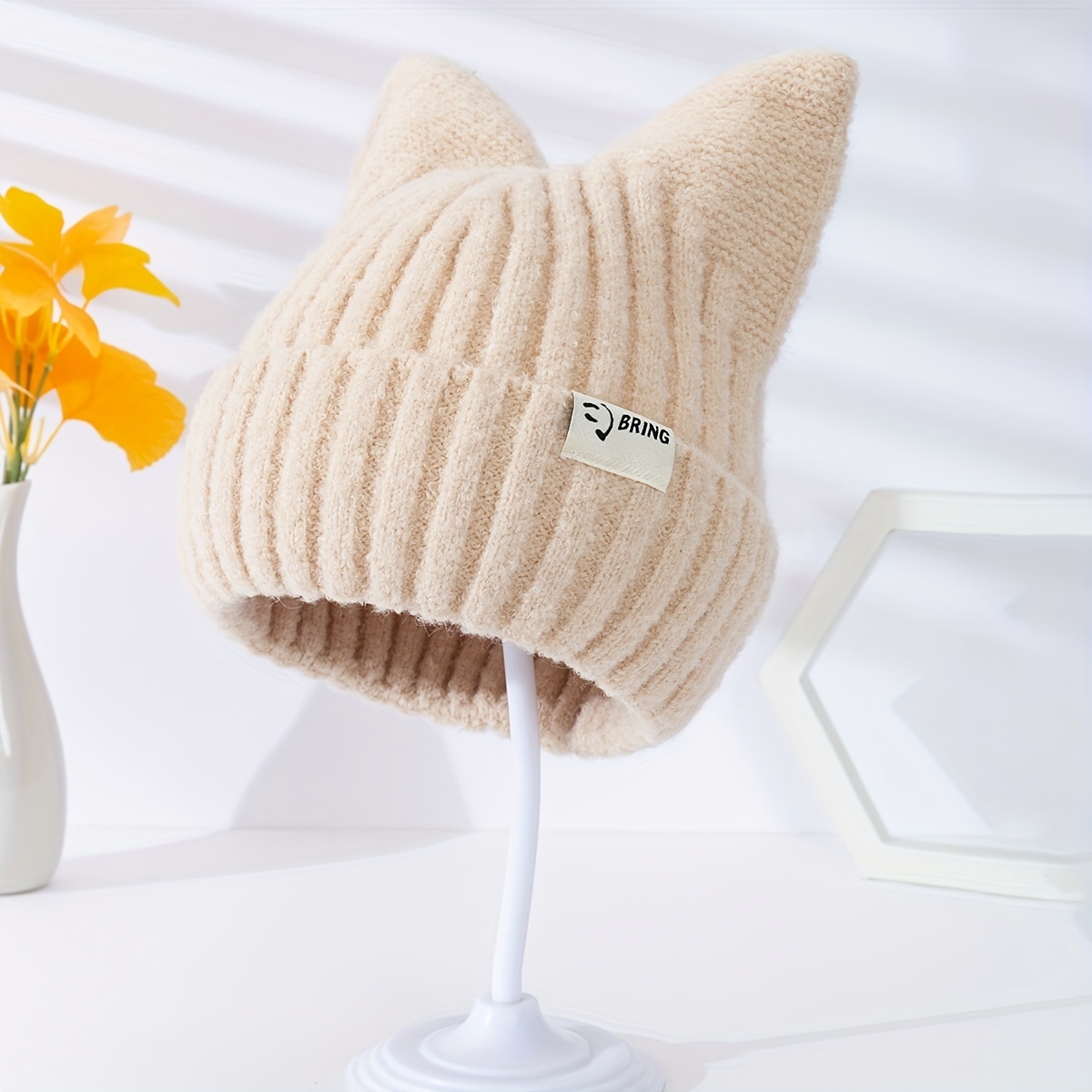 Cat Ear Knit Beanie