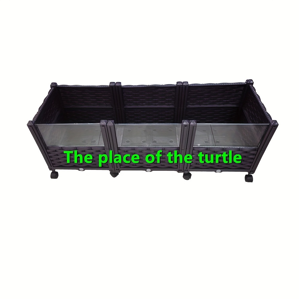 1pc Turtle Breeding Box, Turtle Special Tank Breeding Box For Turtle  Supplies