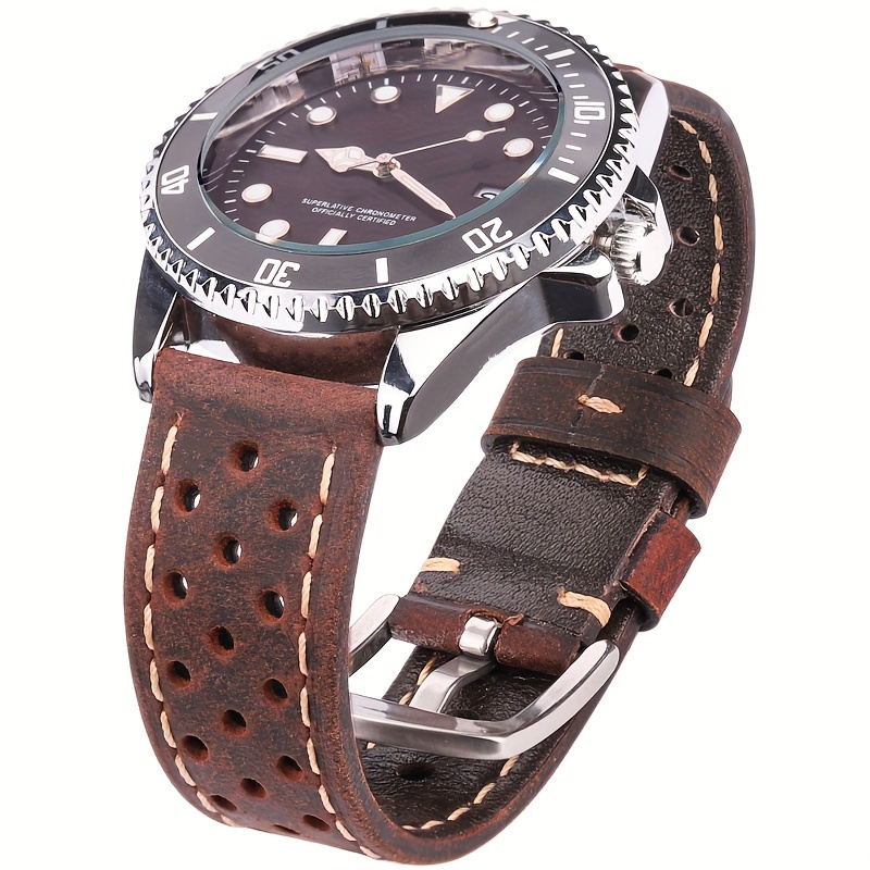 20mm Correa Repuesto Reloj de Pulsera 3teilig Cuero Gruesas Militar P, €  24,95