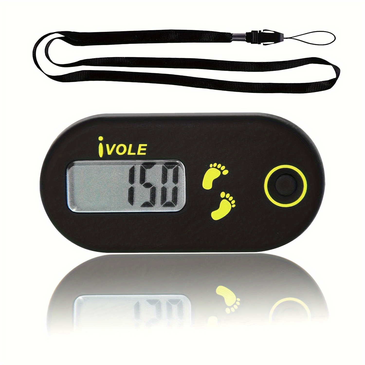 

Mini 3d Electronic Pedometer, Portable Digital Pedometer, Universal Step Meter Runner, Suitable For Recording Walking, Jogging Or Running Etc