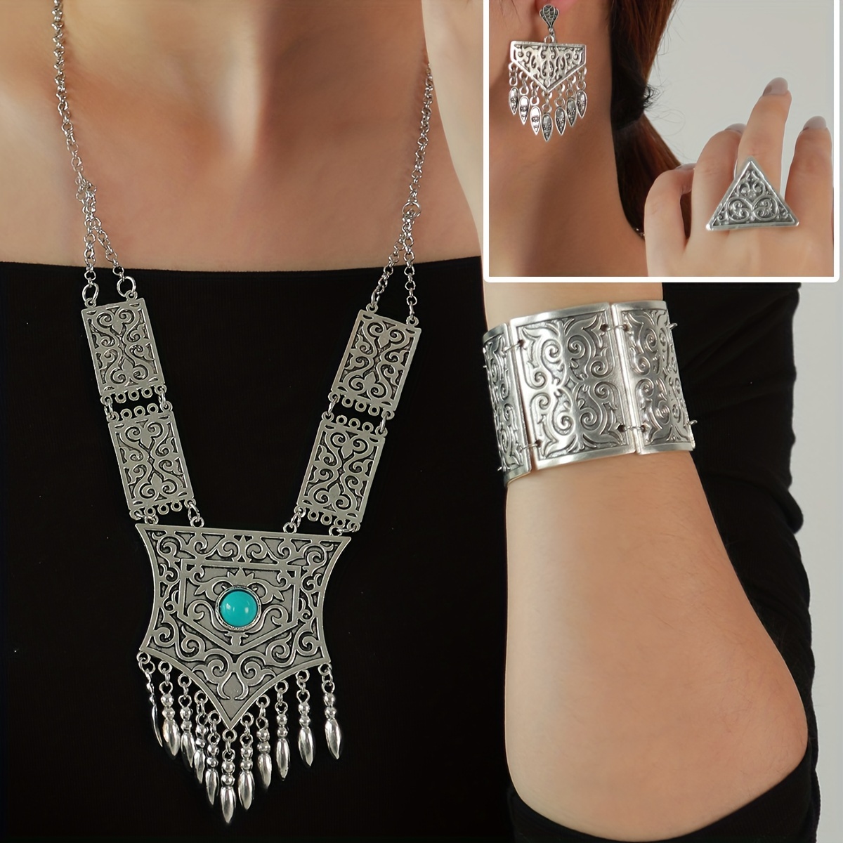 Tribal Necklace - Temu