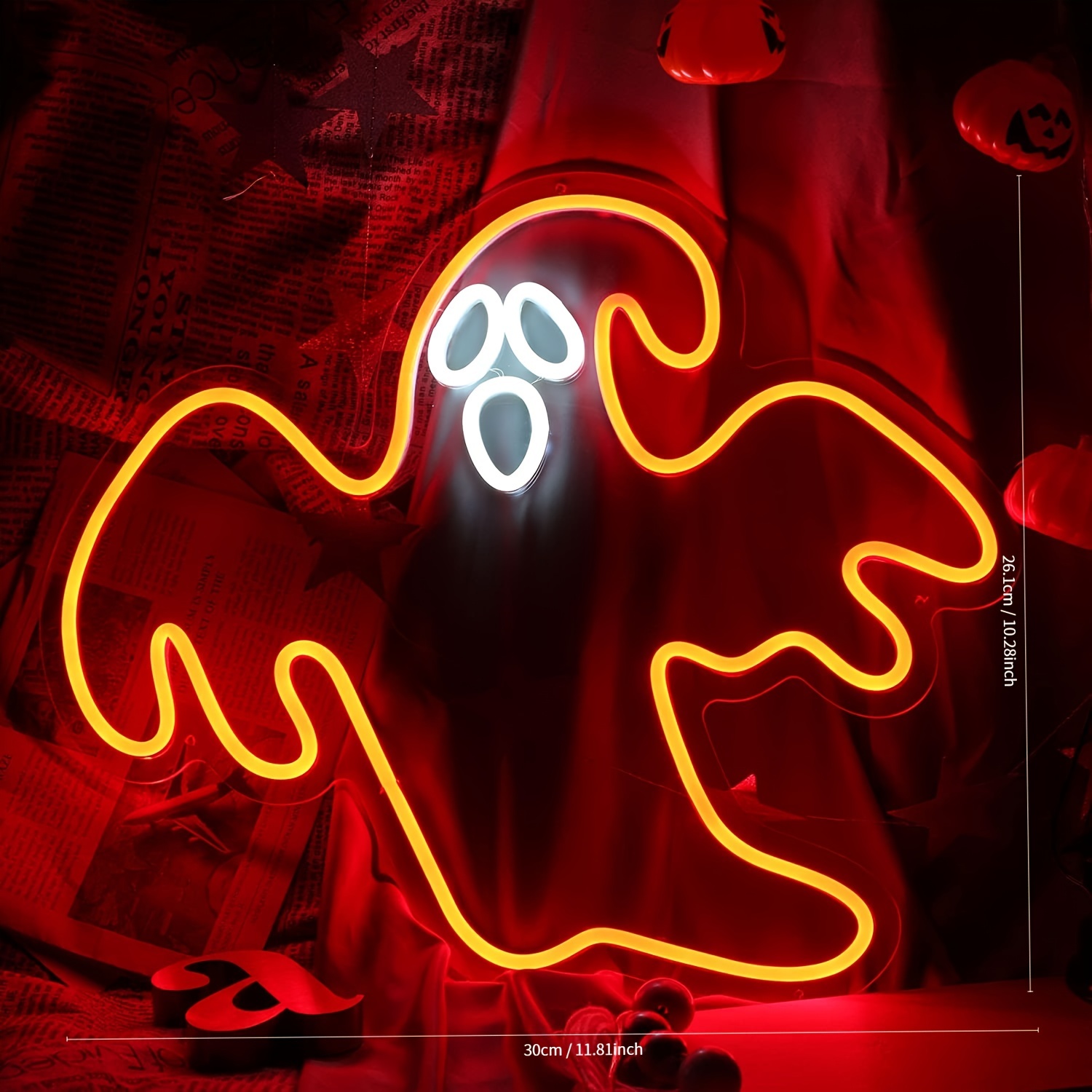 The first neon ghost.