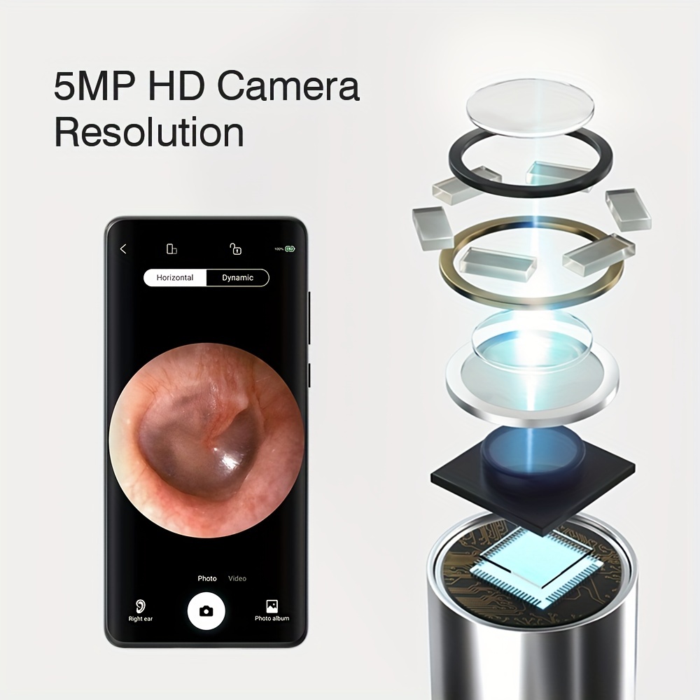 Wireless Smart Visual Ear Clean Rod with Camera