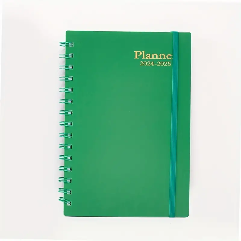 English Schedule Planner 2024.1~2025.6 Pp Cover 18 Months - Temu