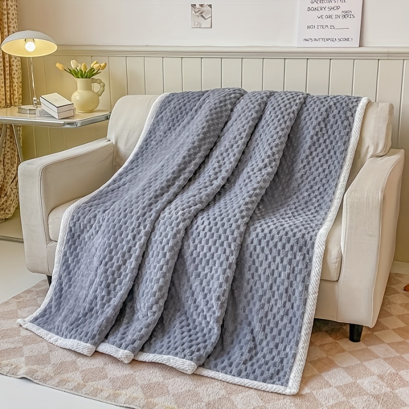 Large Sherpa Blanket Fleece Soft Warm Bed Sofa Throw Blanket
