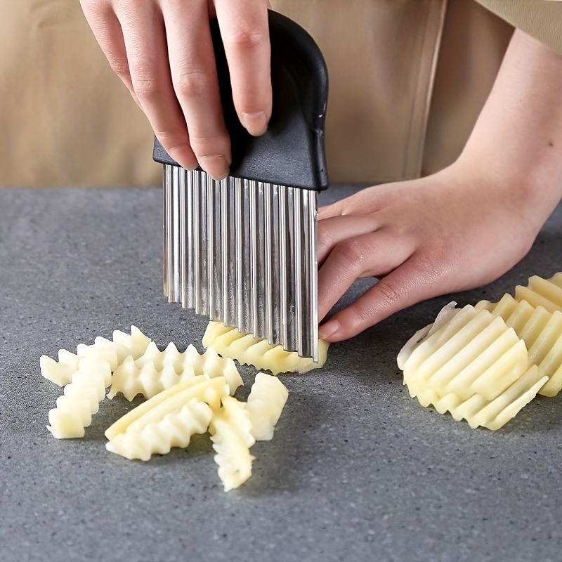 Potato Slicer Cut Potato Grid Artifact Grid Wipe Grid Knife - Temu