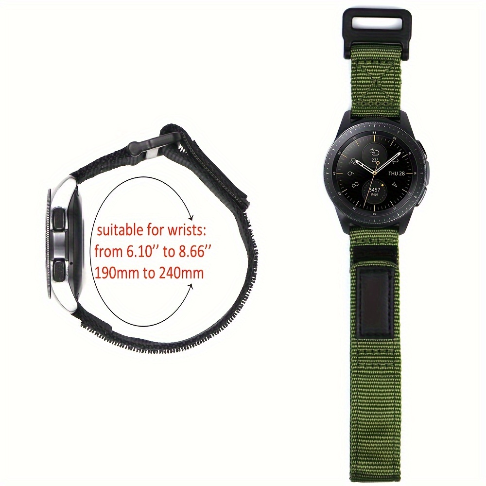 Cinturino In Nylon Sportivo Militare Galaxy Watch - Temu Italy