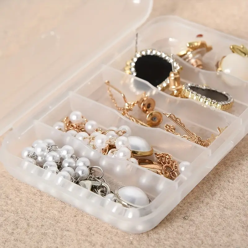 Beaded Storage Box Nail Art Jewelry Earring Storage Box - Temu Mexico
