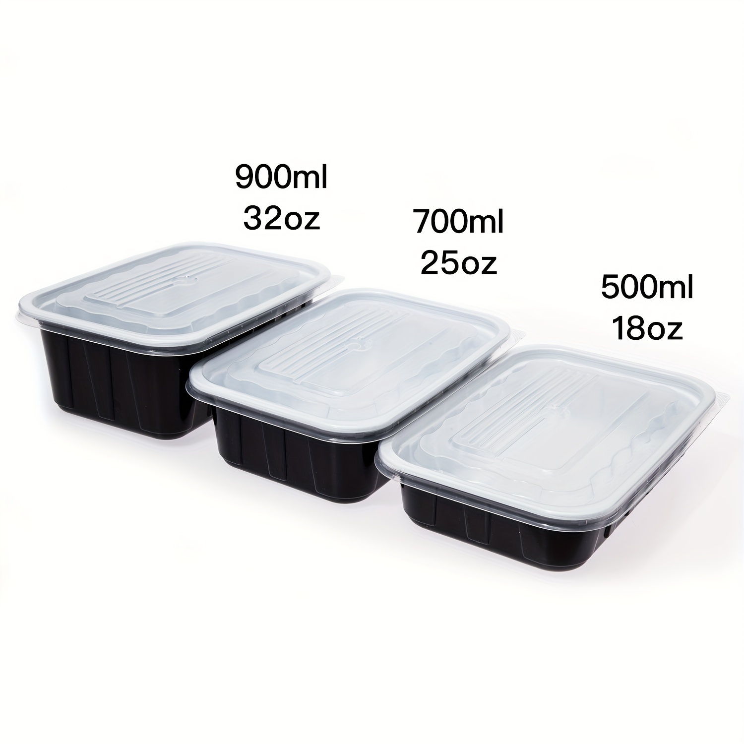 Contenedor Reutilizable para Comida 32 oz, Tipo Bento Box