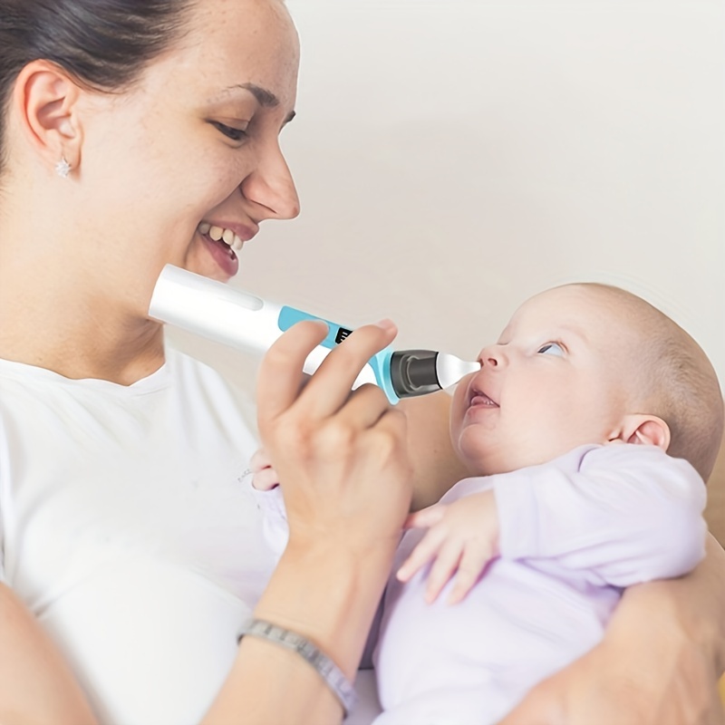 Aspirateur nasal pour bébé, aspiration électrique du nez avec embouts de  nez en silicone pour les nourrissons