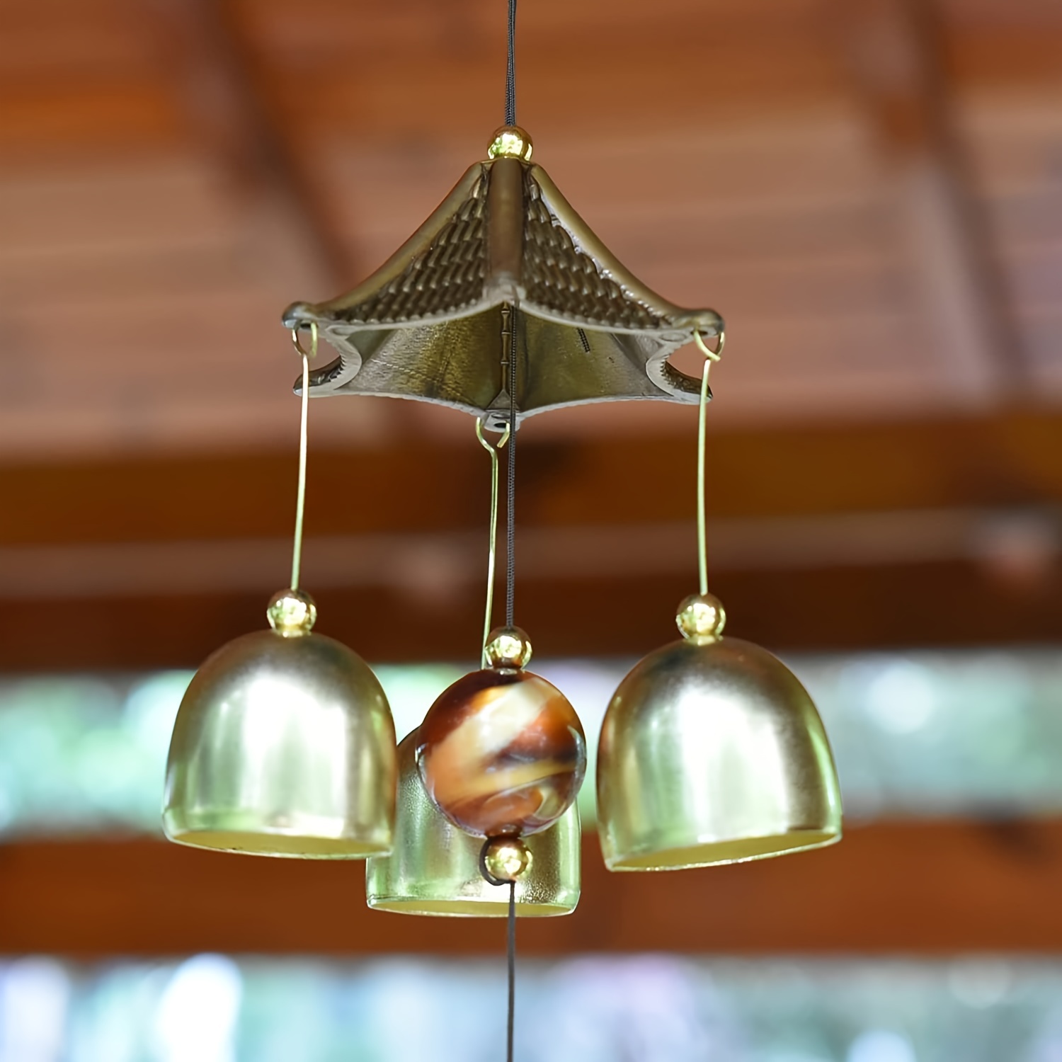 Chinese Feng Shui Hanging Bell Vintage Wind Chime With Coin - Temu