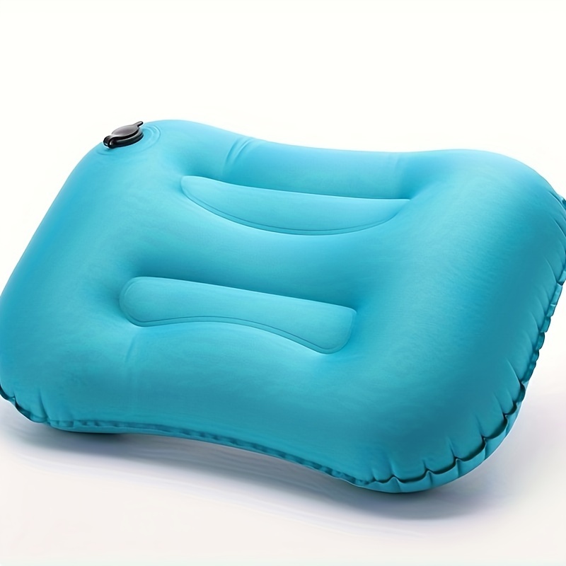 Portable Inflatable Nap Pillow For Outdoor Camping And Travel Comfortable  And Supportive Sleep Anywhere - Sports & Outdoors - Temu