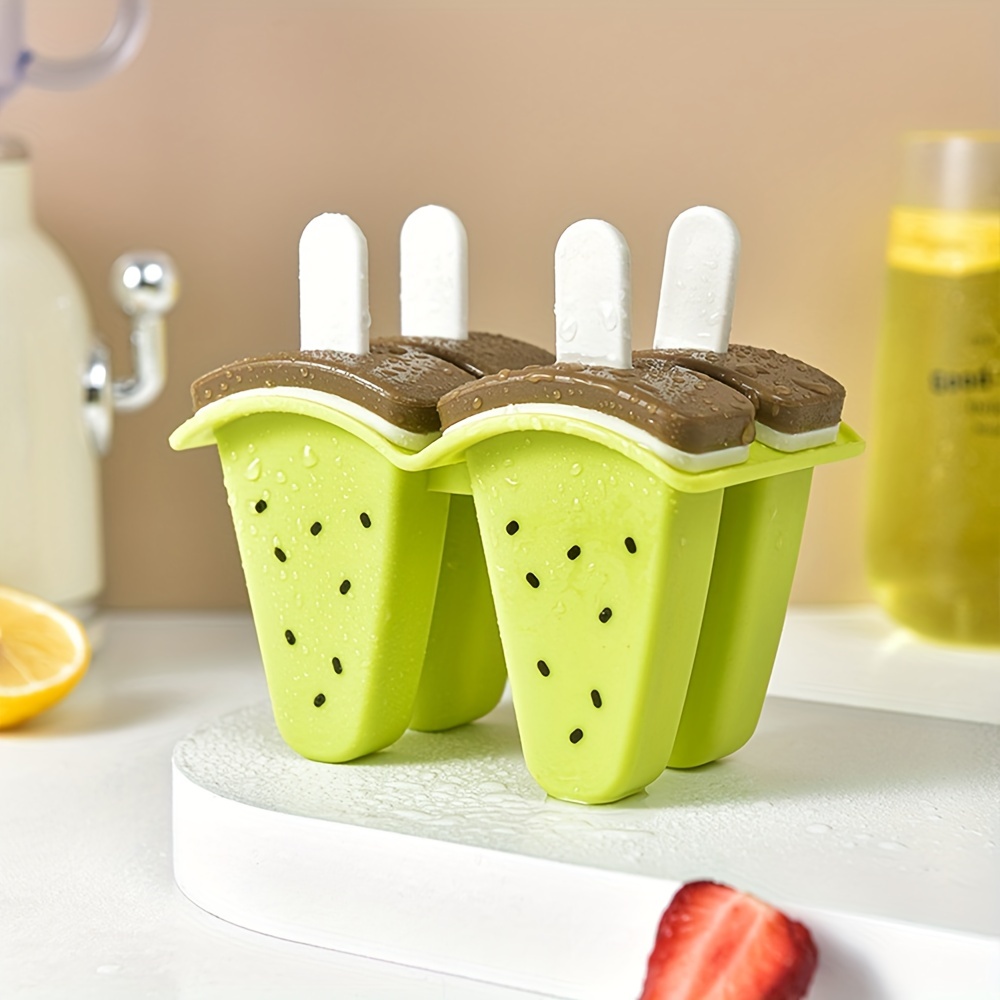 3 Pièces 4 Moule À Bloc De Glace Moule À Crème Glacée Popsicles