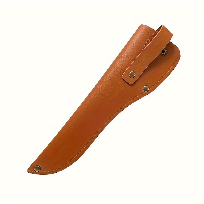 Cowhide Leather Knife Sheath, 8 Inch Chef Knife Guard, Heavy Duty Universal  Knife Cover or Sleeves, Chef Meat cleaver sheath with Belt