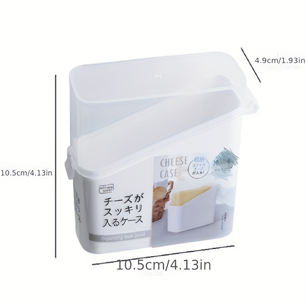 Cheese Slice Storage Box Refrigerator Fresh-keeping Container
