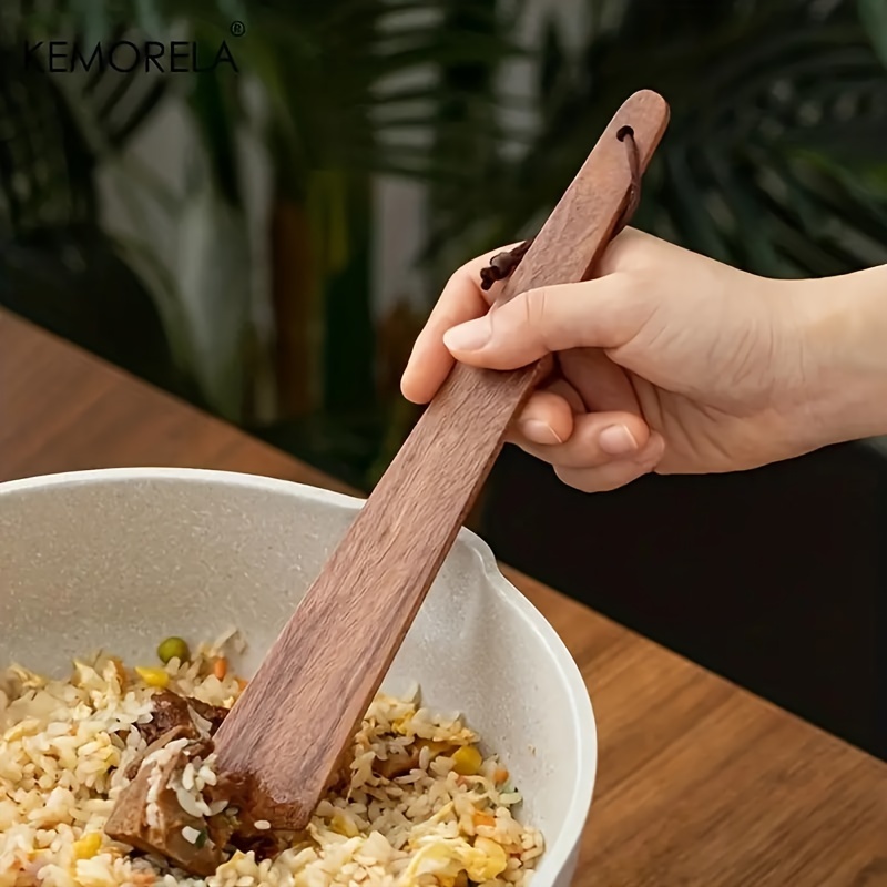 Wooden Spatulas Non stick Wood Turners For Food Frying - Temu