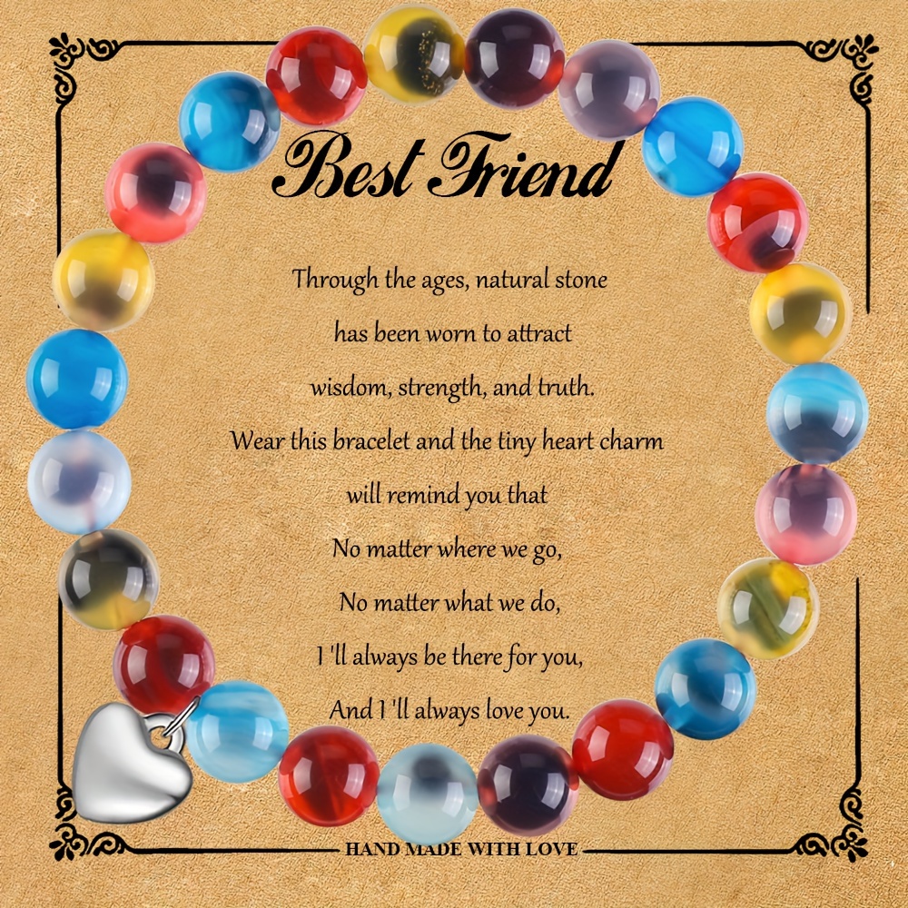 Happy Birthday Best Friend Bracelet Best Friend Birthday Gift Best