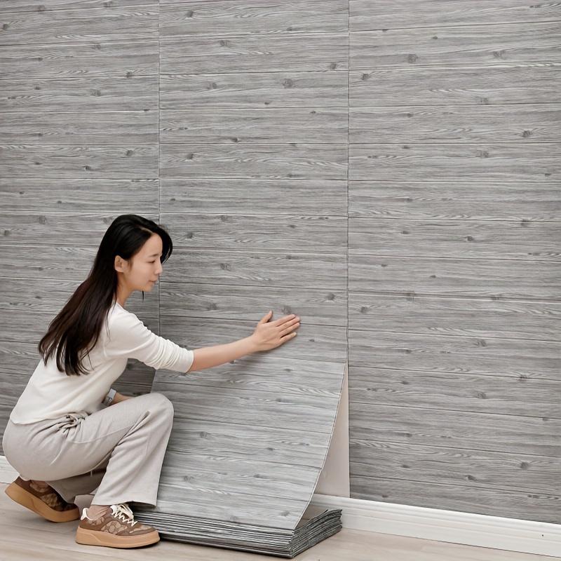  Art3d Paneles decorativos de pared 3D de PVC con diseño Windmil  para decoración de pared interior en sala de estar, dormitorio en blanco,  paquete de 33 azulejos, 32 pies cuadrados 