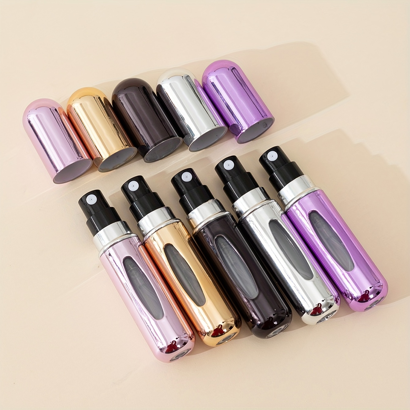 Portable Perfume Bottle Refillable And Recyclable Mini Spray - Temu