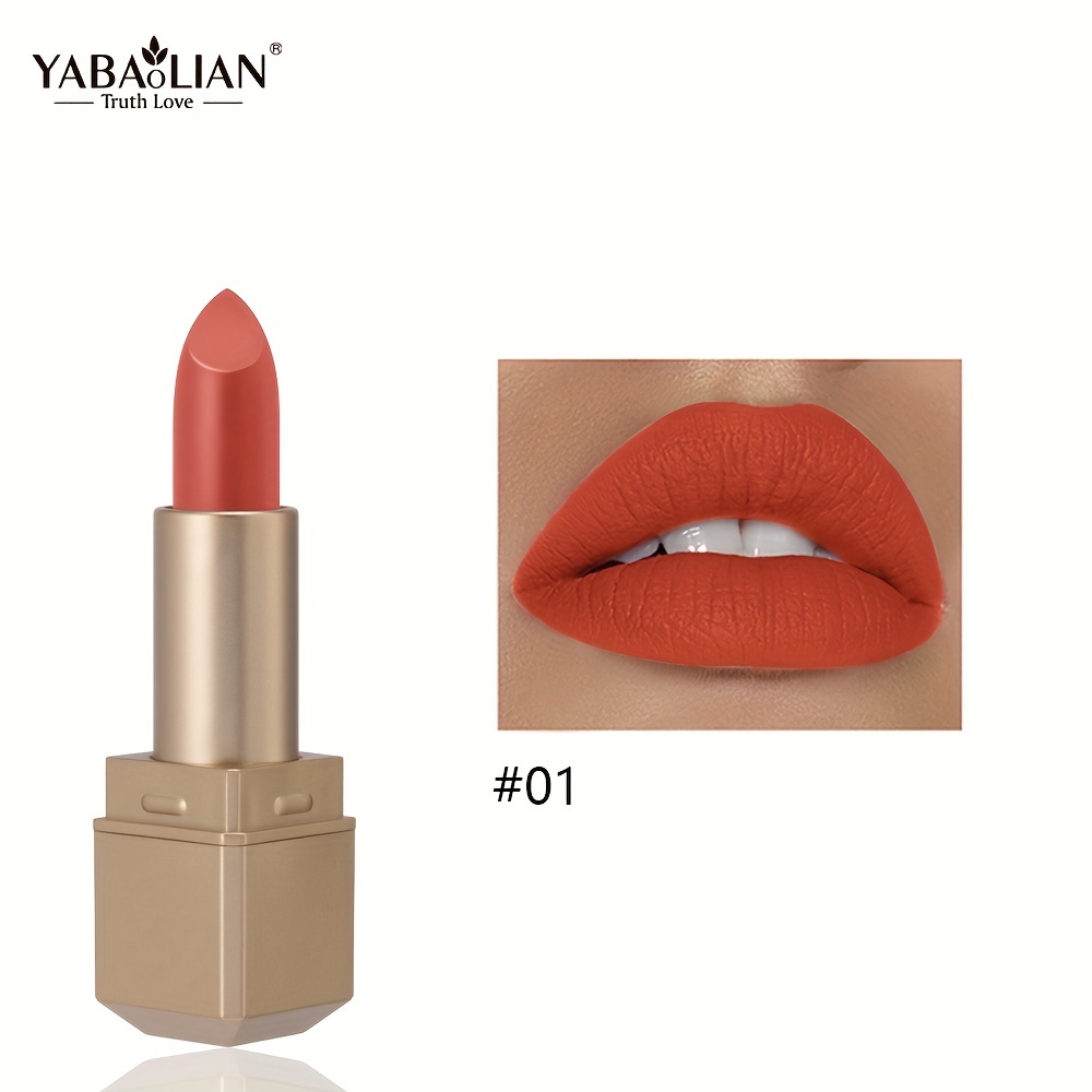 6 Matte Lipstick Set Waterproof Long Lasting High Pigment Lip Makeup