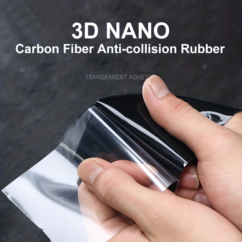 Kaufe 3D Carbon Faser Auto Aufkleber DIY Paste Schutz Streifen