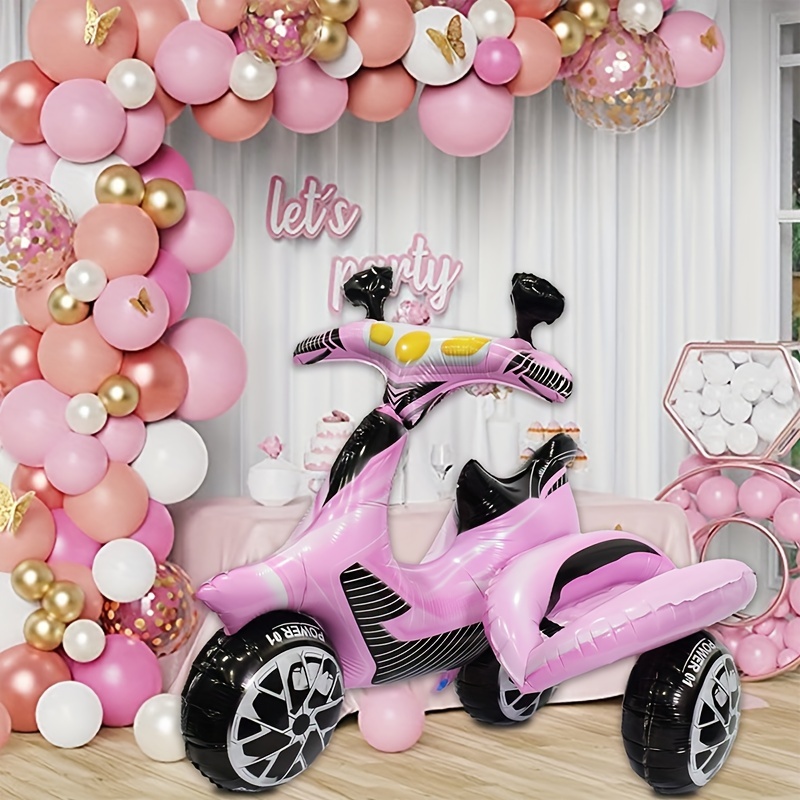 132 pièces rose violet or Macaron Pastel ballon guirlande arc Kit fille  anniversaire décoration bébé douche mariage mariage anniversaire fête