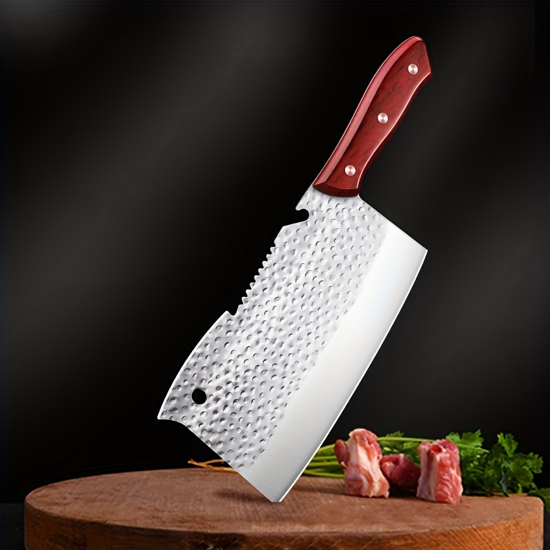 Home Stainless Steel Sharp Vegetable Cutting And Bone Chopping Two-in-one Chopping  Knife Kitchen Multi-functional Fish Scale Scraping Bone Knife - Temu