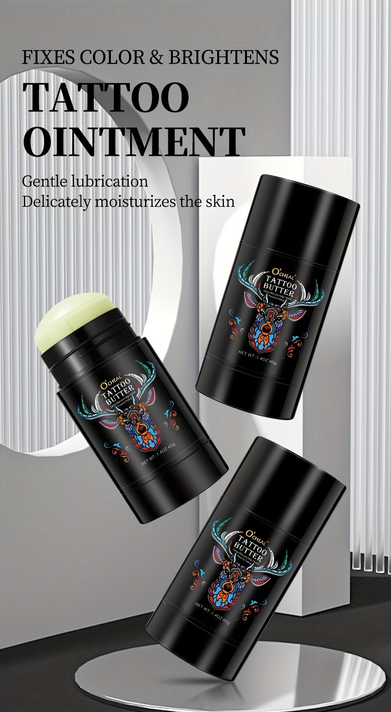 Gel Apaisant Pour Soin De Tatouage, Lotion Hydratante Naturelle Et Biologique Pour Soins De