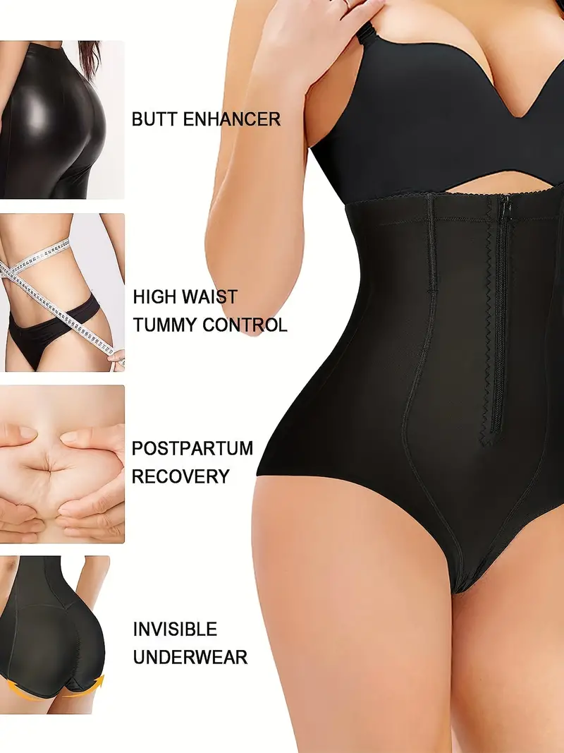 Sexy Ladies Tummy-Control Thong Waist-Trainer Slimming High-Waist