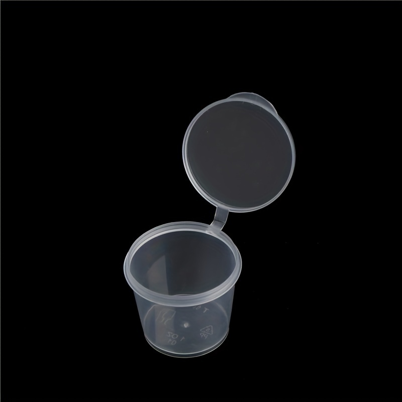 Disposable Portion Cups With Lids Perfect For Meal Prep - Temu