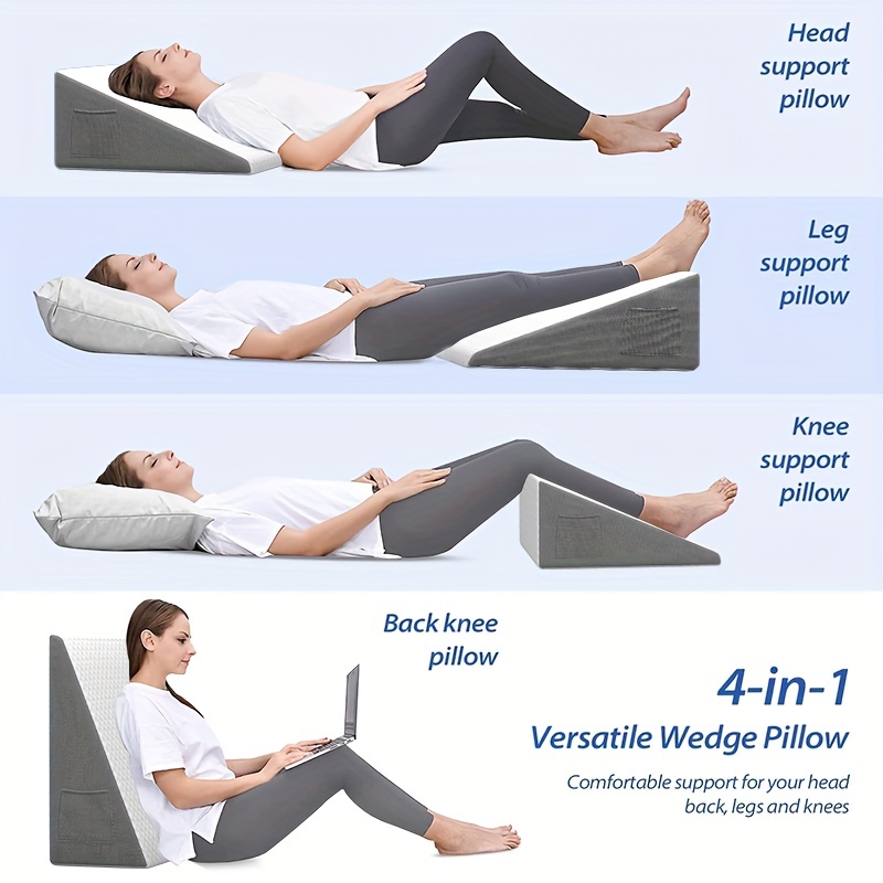 Using a Wedge Pillow or Bolster After Knee Replacement 