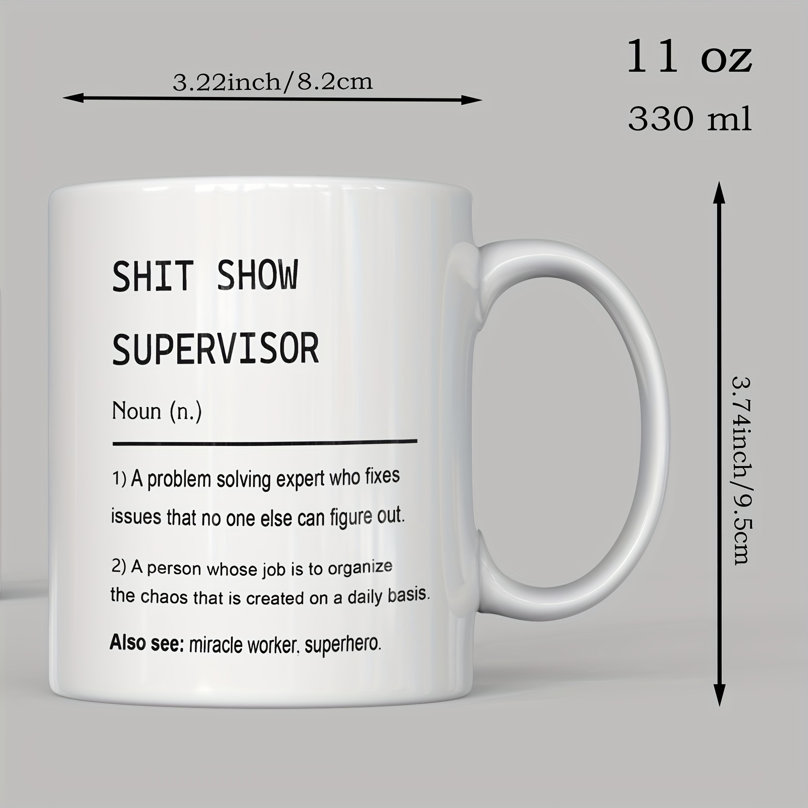 Thank You Boss - Boss Gag Gift - Best Boss Ever Mug - Funny Gifts For Boss  - Best Boss Mug - Best Boss Coffee Mug - Boss Mug - Christmas Cup