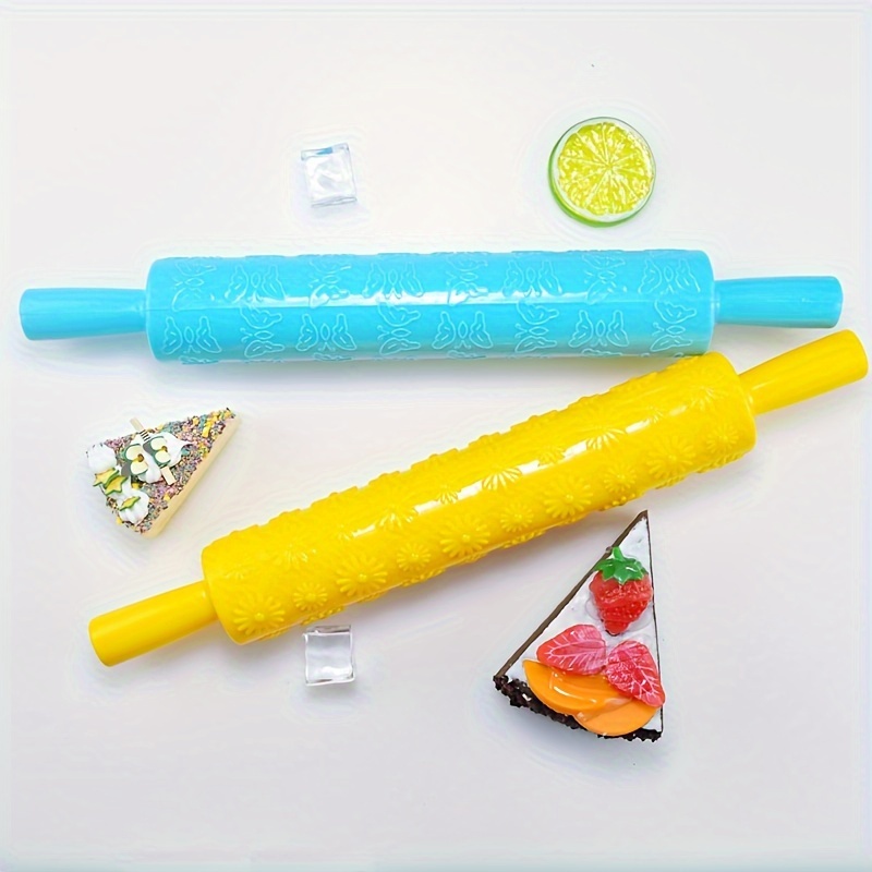 Embossing Rolling Pin Perfect For Pizza Pie - Temu