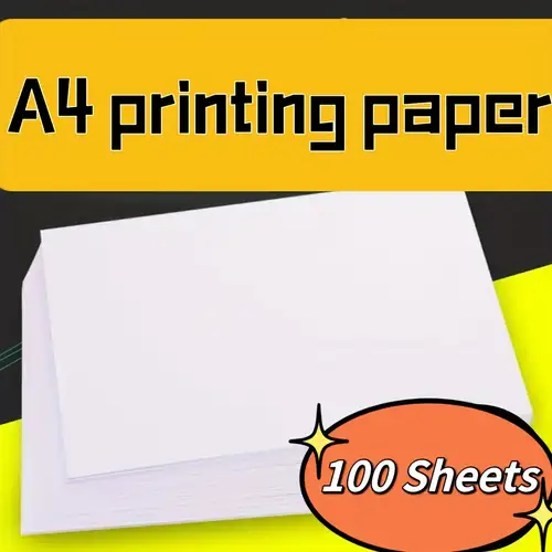 A4 White Copy Paper Perfect For School Office - Temu