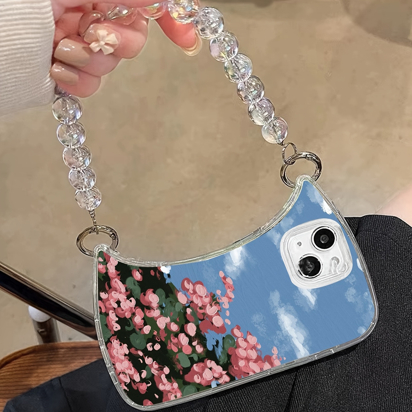 cute simple small bend bag suitable for   14 13 11 7g   phone case details 0