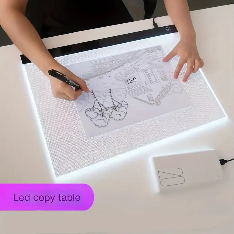 Copying Table Led Copying Board Copying Table Translucent - Temu