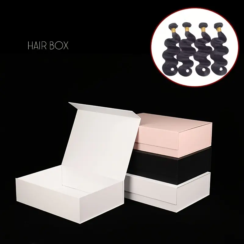 High Quality Hair Wigs Box Gift Box 3 Colors Available - Temu