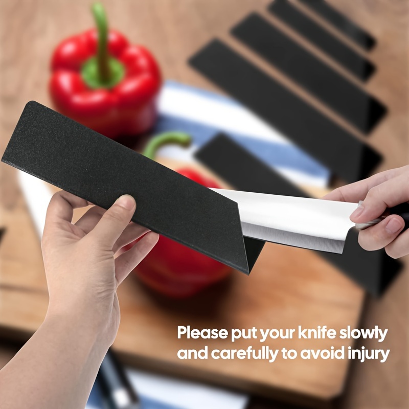 Universal Kitchen Knife Blade Covers, Knife Sheath, Waterproof And