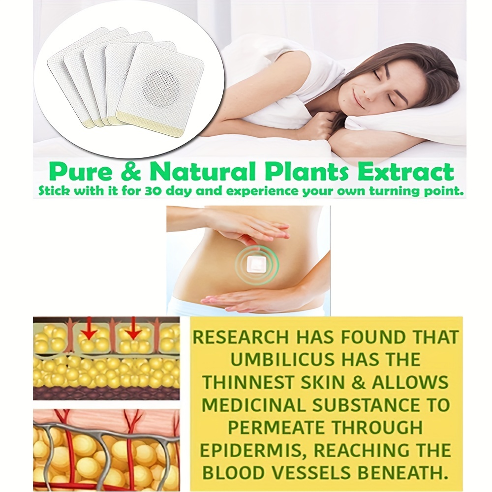 30Pcs Mugwort Natural Cleanse Patches for Belly