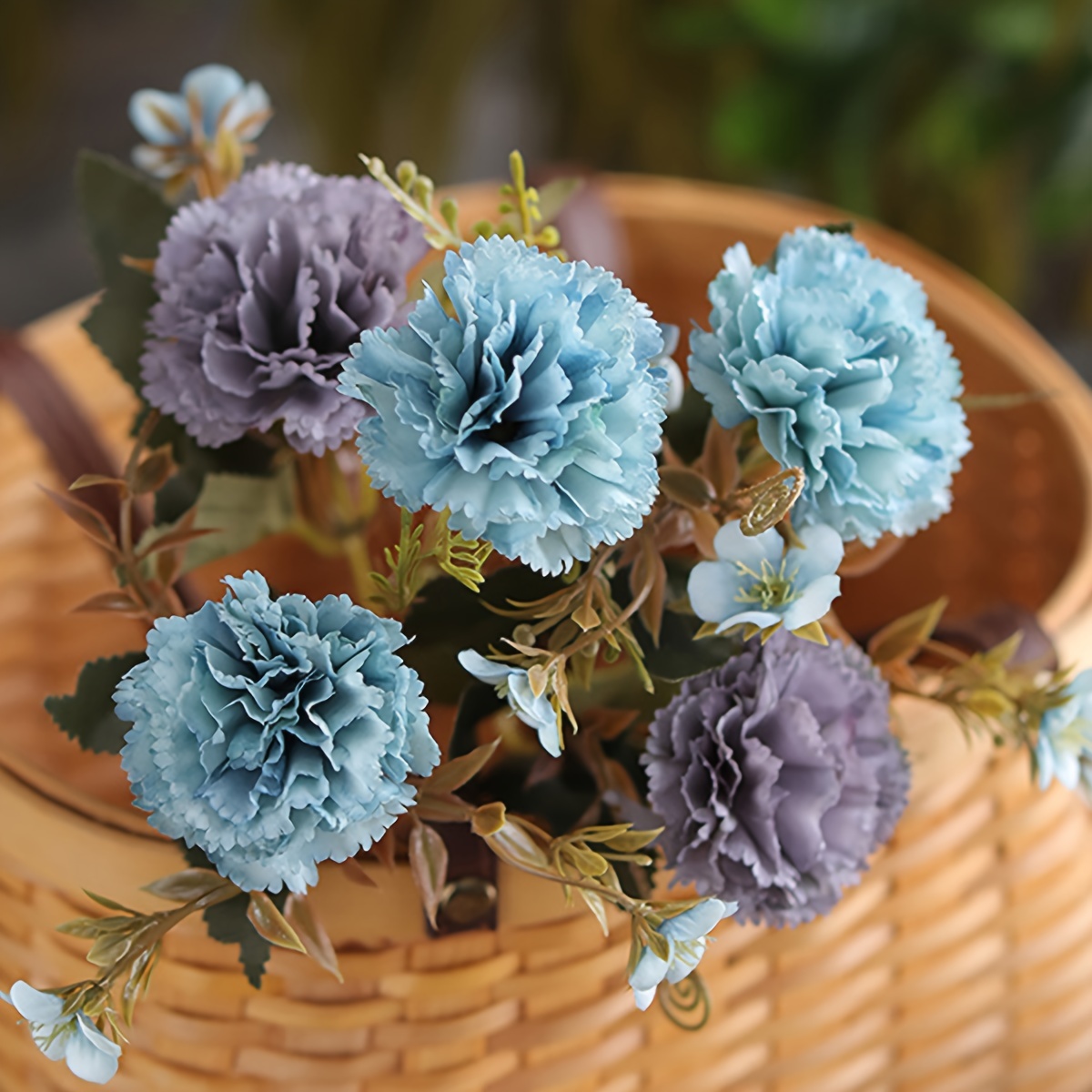 2 Pezzi Fiori Seta Lussuose Garofani (6 Colori): Bouquet - Temu Italy
