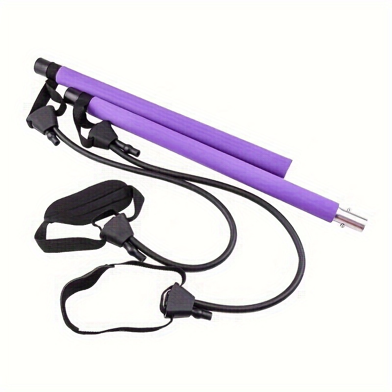 Purple Pilates Tension Band Fitness Exercise Body Shaping - Temu