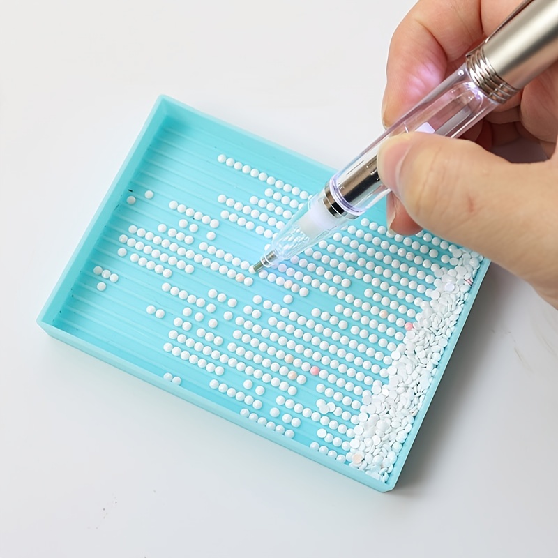 Diamond Painting Luminous Pen New With Light Point Drill Pen - Temu