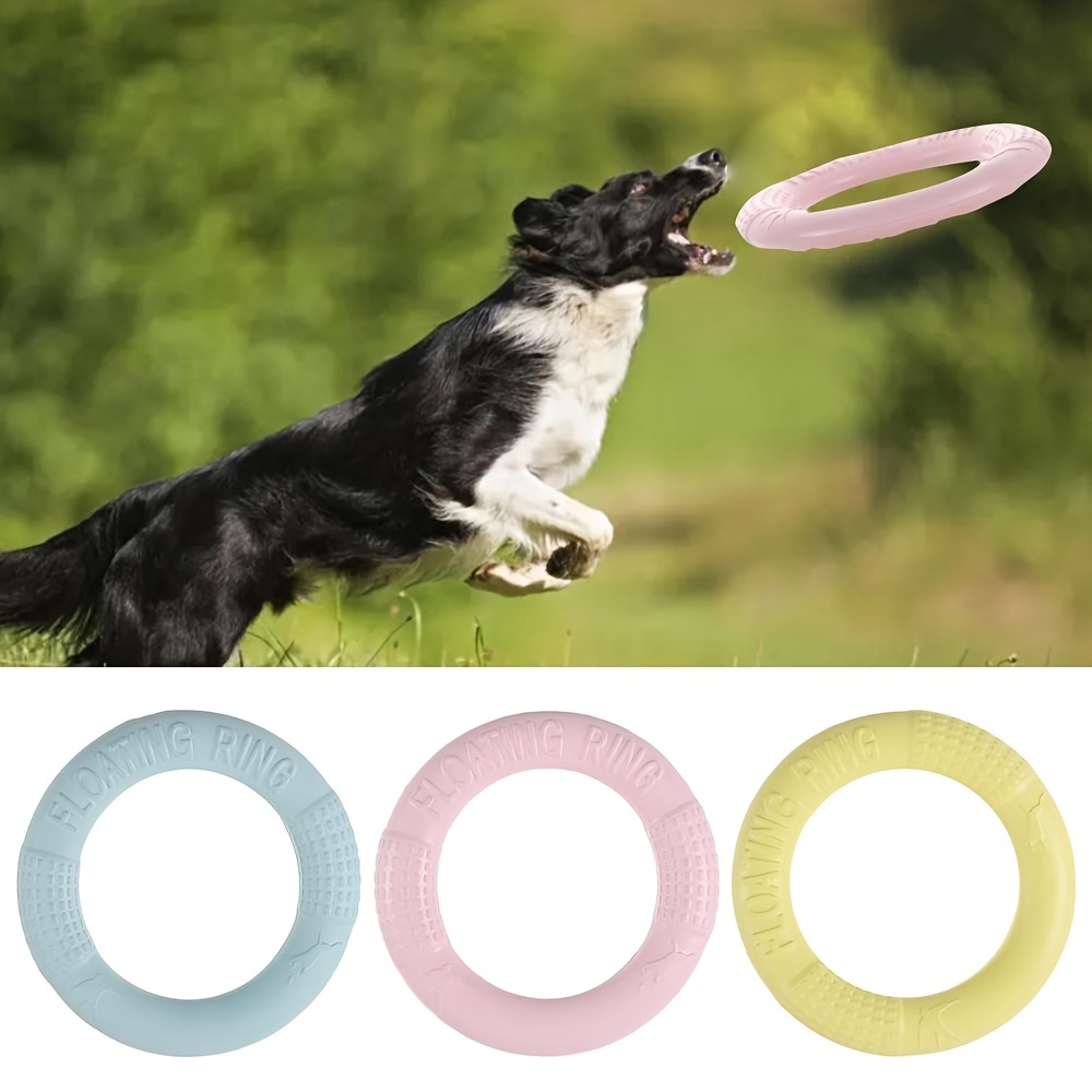 Dog Ring Toy, Flying Ring Outdoor Puller Dog Ring Toys