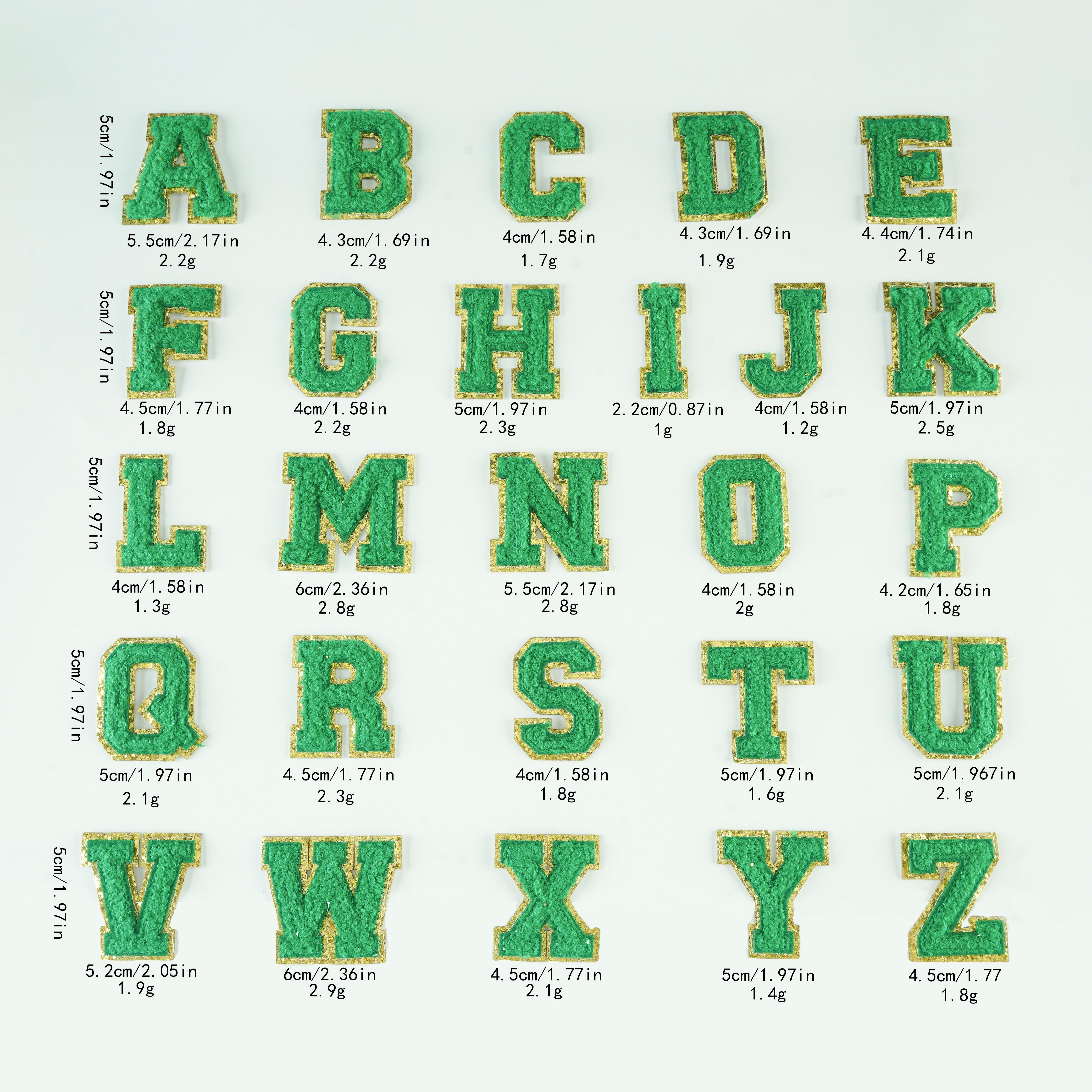 30 Stück Selbstklebende Buchstaben handtücher Bestickter - Temu Austria