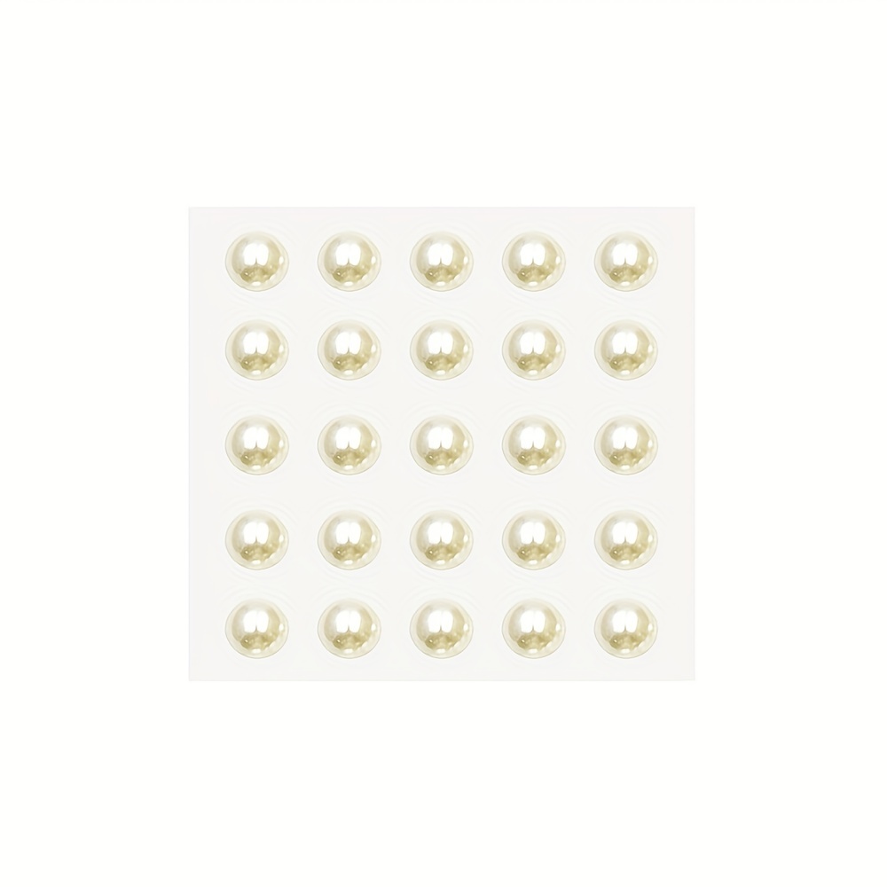 2290Pcs Hair Pearls Stick On, Self Adhesive Pearl Hair Stickers, Stick On  Pearls for Hair Face Makeup Nail DIY Crafts, Assorted Sizes